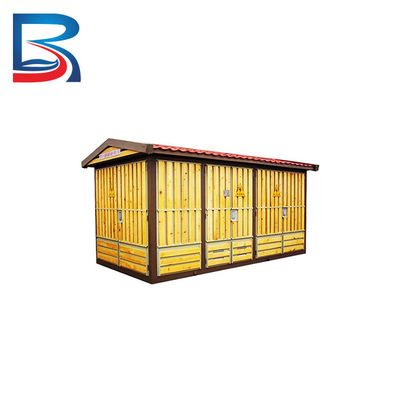 MCC Dış Tip Kuru Tip Paketlenmiş Kompakt Trafo Merkezi 11KV