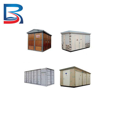 Taşıma için Kapalı Açık Tip Çekmeceli Prefabrik Kompakt Trafo Merkezi
